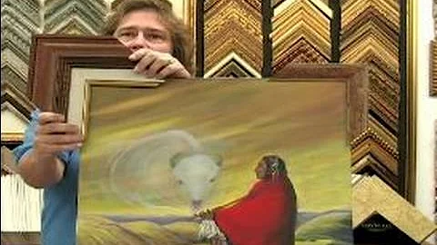 All About Picture Framing : How to Frame Canvas Paintings