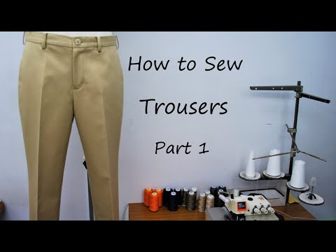 वीडियो: पुरुषों की पैंट कैसे सिलें?
