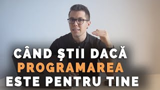 Când știi dacă programarea este pentru tine🤓