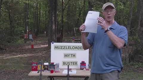 Muzzleloader Myth Buster:  Part 1, Can some muzzleloaders use smokeless powder? (DVD now available)
