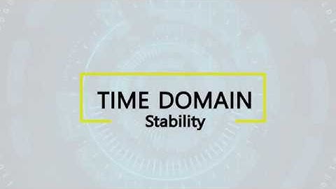 Time Domain Analysis - Stability