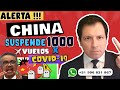 ALERTA ⚠️ CHINA SUSPENDE MÁS DE 1000 VUELOS POR COVID-19 😱😱😱
