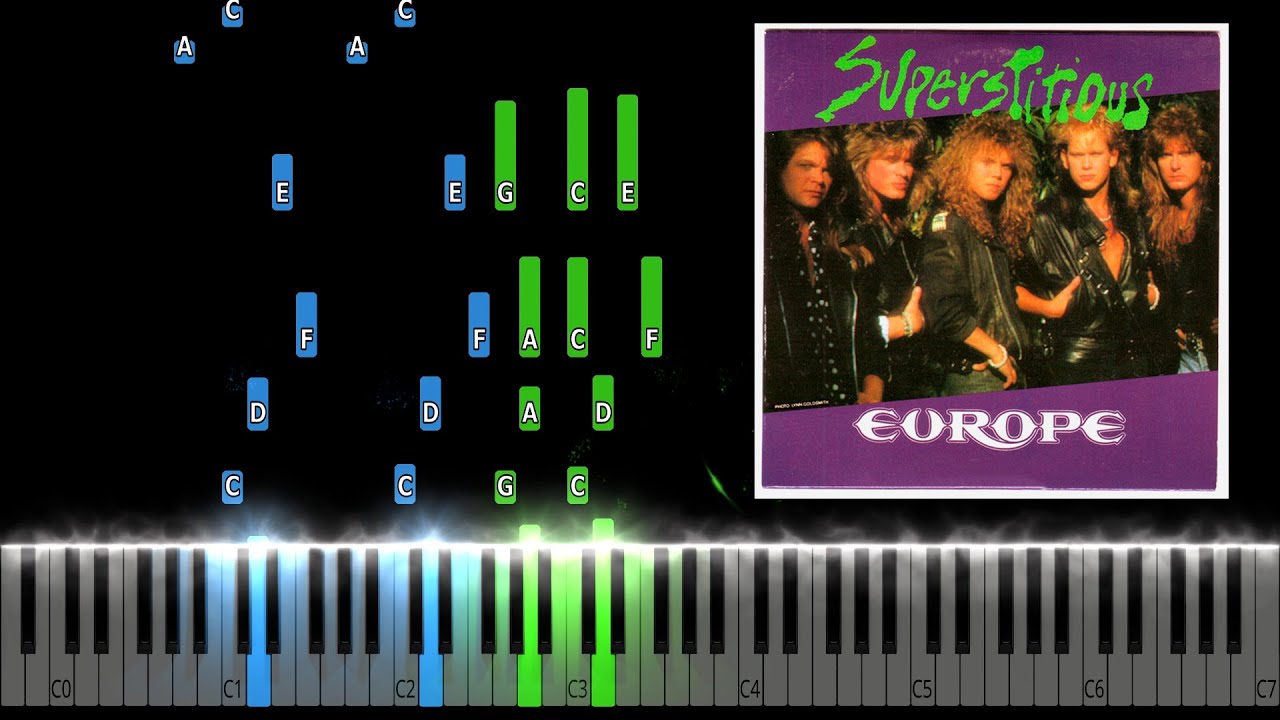 Sylvya Boschiero: EUROPE-The Final Countdown and Superstitious Guitar Solo Cover