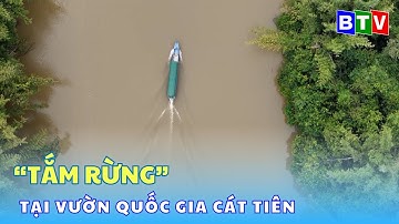 Trải nghiệm "tắm rừng" tại vườn Quốc gia Cát Tiên