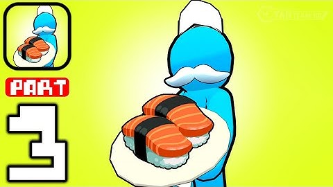 My Sushibar - Gameplay Walkthrough Part 3 - Making Sushi from Fresh Fish (iOS,Android)