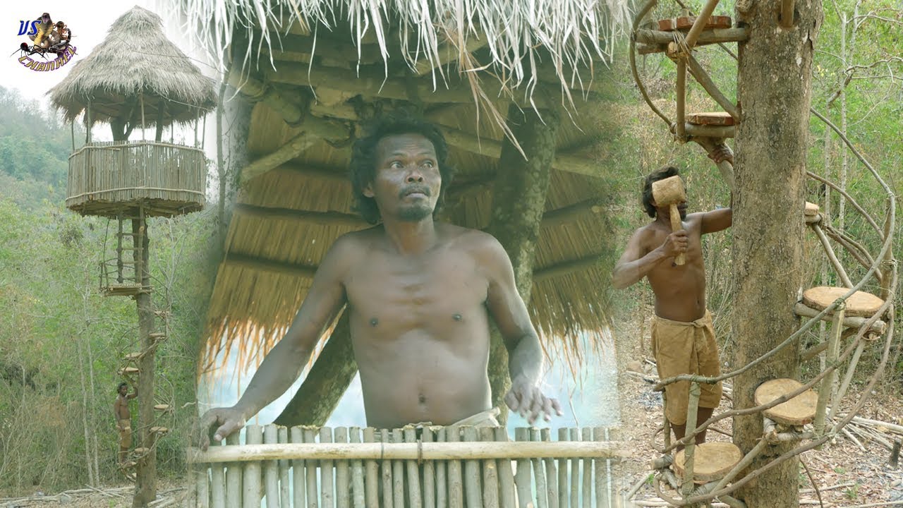 Greatness Spiral Staircase Onto Tree-house || Luxurious ...