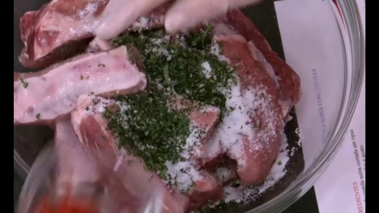 Costelinha com cerveja