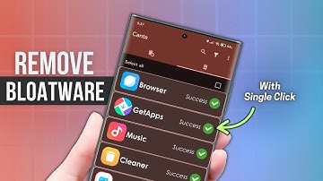 Verwijder alle Android BLOATWARE - Geen ROOT of PC vereist!