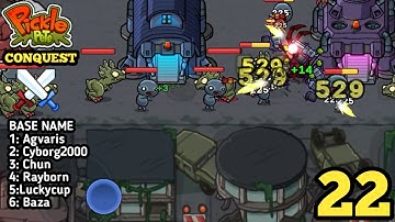 Pickle Pete Conquest Gameplay Part 22 - Pickle Pete: Survivor | Conquest Raid