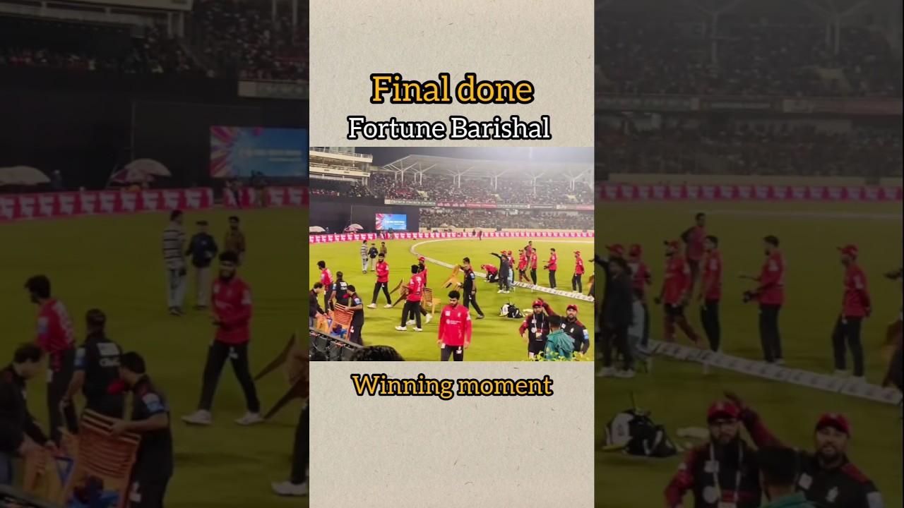 Final done Fortune Barishal 🥰🥰❤️❤️ 