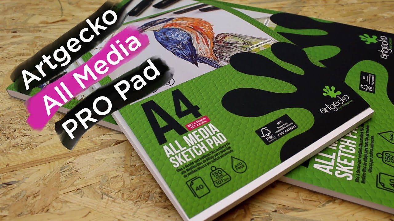 Artgecko PRO All Media Sketch Pads – Artgecko Sketch