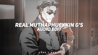 real muthaphuckkin g's - eazy-e [edit audio]