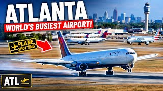 90 MINS Plane Spotting at WORLDS BUSIEST Airport | Hartsfield Jackson Atlanta Airport