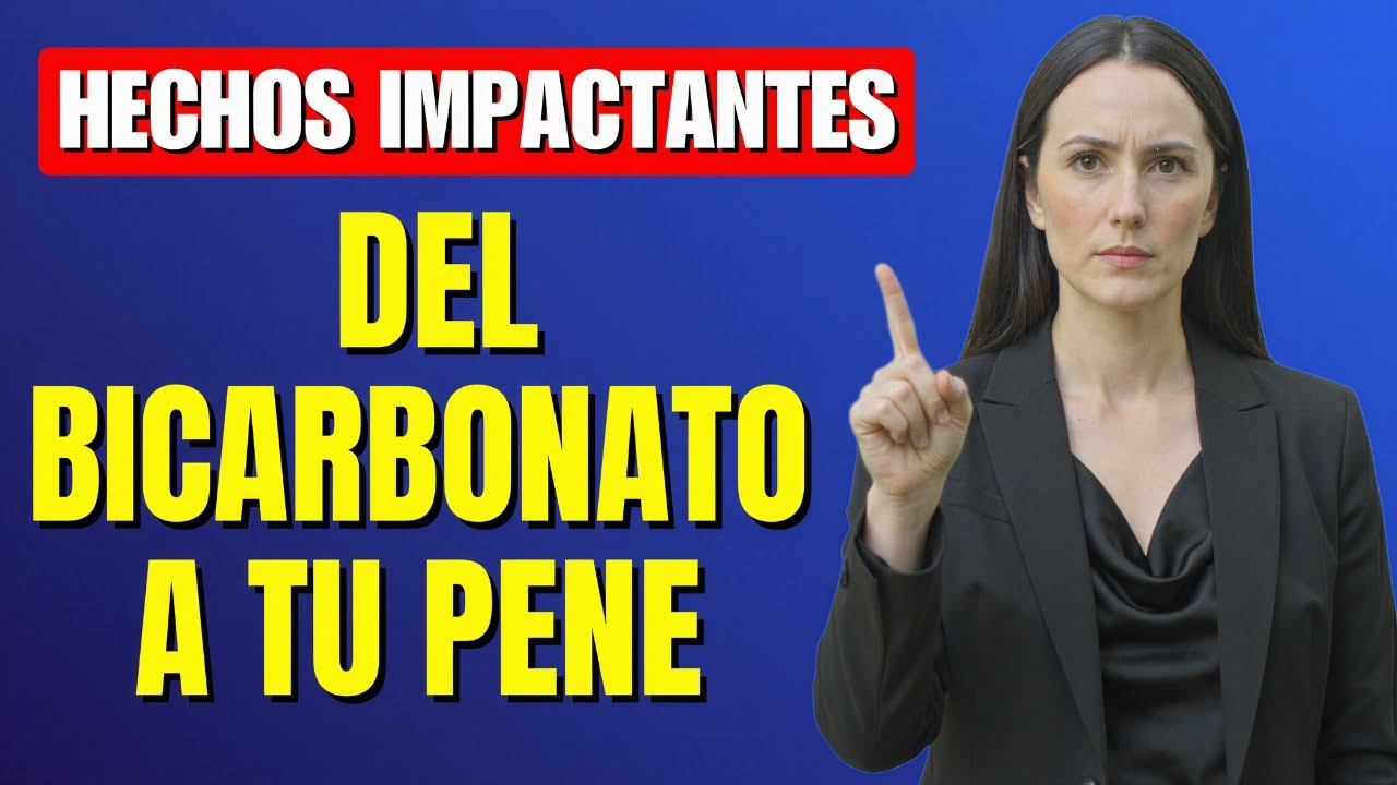 La Verdad Oculta del Bicarbonato para Hombres Mayores de 60