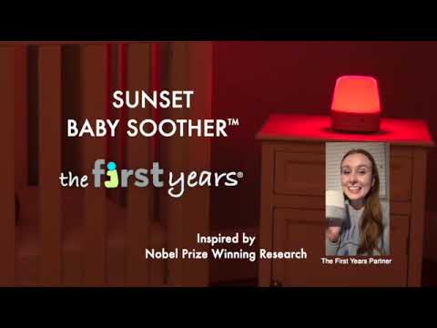 From this, to Bliss. The Sunset Baby Soother