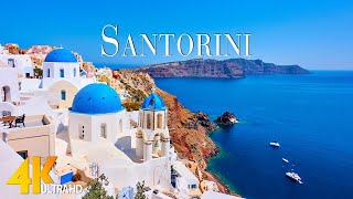 Santorini 4K - живописный релаксационный фильм с вдохновляющей кинематографической музыкой