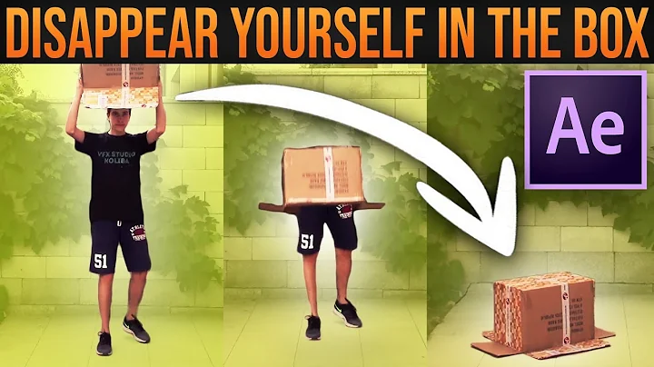 How to Make Yourself DISAPPEAR IN A BOXAfter Effec...