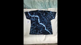 How to Tie Dye a Lightening Design Tee