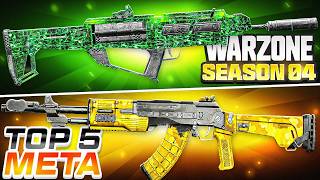 NEW TOP 5 *META* LOADOUTS in WARZONE after UPDATE! 👑 (Warzone Best Class Setups) - BO7