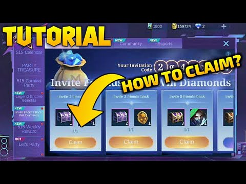 How To Claim Chest! 999 Diamonds (Tutorial) In MOBILE LEGENDS  @jcgaming1221