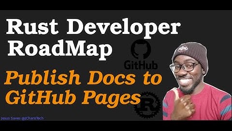 How to  Publish Rust Package/Crates Docs to GitHub Pages