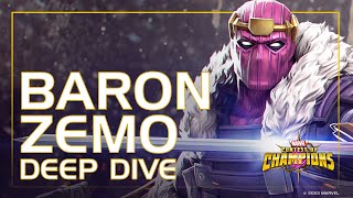 DEEP DIVE: BARON ZEMO | Marvel Contest of Champions