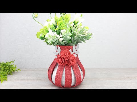 Оригинальная ваза своими руками