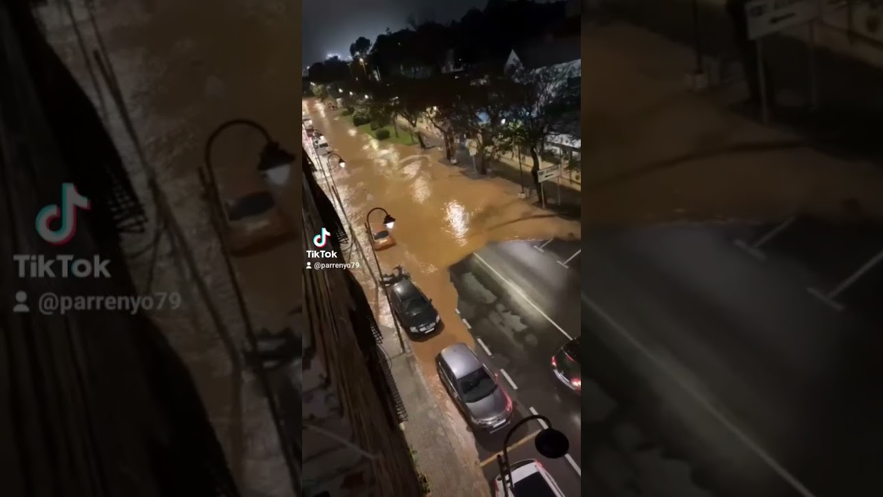 SIN TIEMPO A REACCIONAR 🤦 #valencia  #inundaciones #2024 #parati #dana
