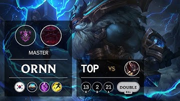 Ornn Top vs Darius - KR Master Patch 9.18