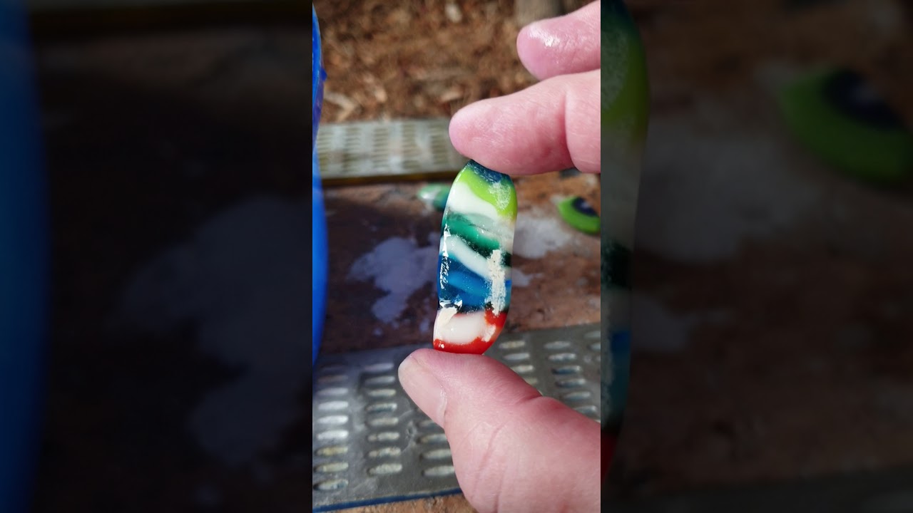 Glass fused kiln wash disaster fix 2 YouTube