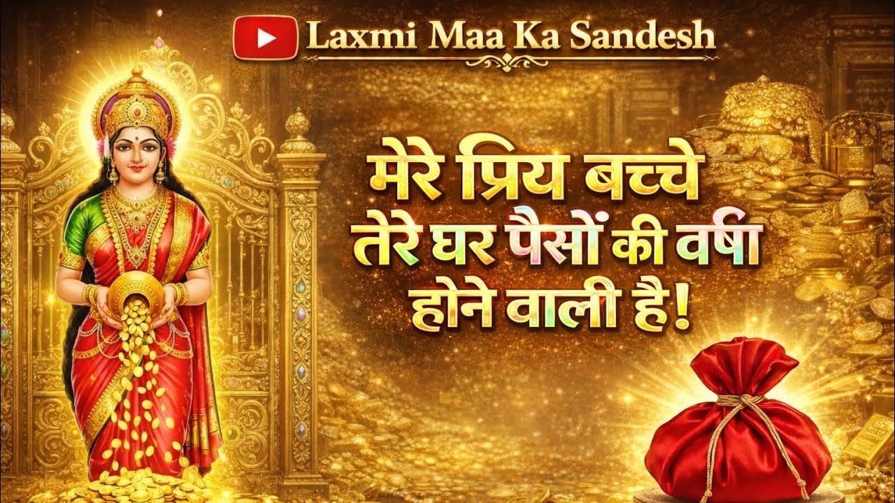 मेरे प्रिय बच्चे तेरे घर पैसों कि वर्षा होने वाली है। 💸💐😭#maa #maalaxmi