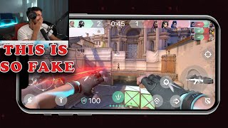 sentinels  tarik  Reacts to FIRST FOOTAGE of Valorant Mobile   1080p60