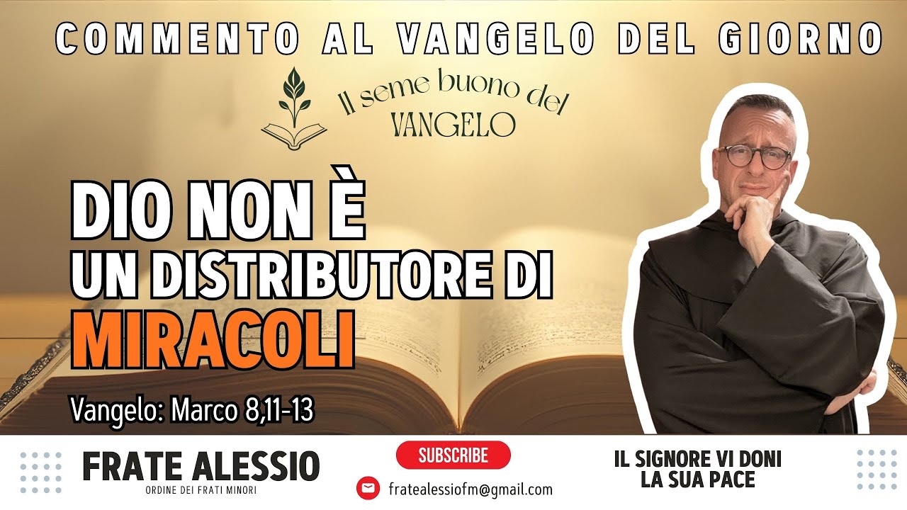 Perché chiediamo segni a Dio? La trappola dell'incredulità - 16 Feb 2026  - Commento al Vangelo
