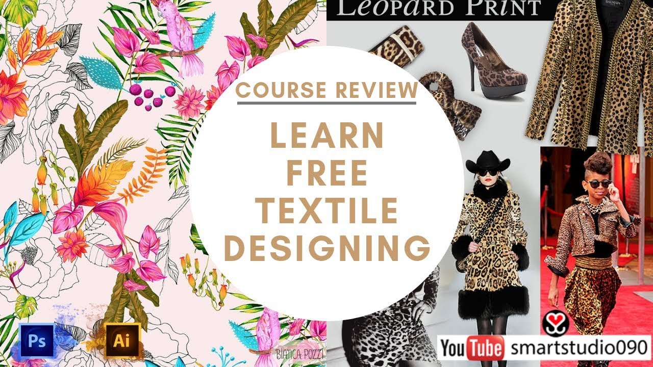 Learn Textile Designing |Adobe Photoshop| Digital Design | - YouTube
