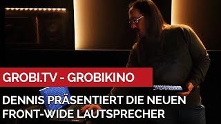FrontWide speakers in the GROBIKINO - Now 9.1.6 with the TRINNOV ALTITUDE 32 preamplifier #homeci...