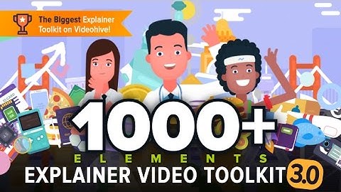 Explainer Video Toolkit 3 ( After Effects Project Files)