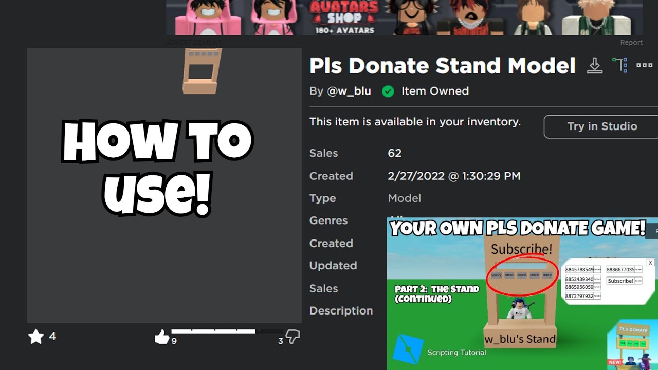 Roblox Pls Donate default booth by pascuu2858, Download free STL model