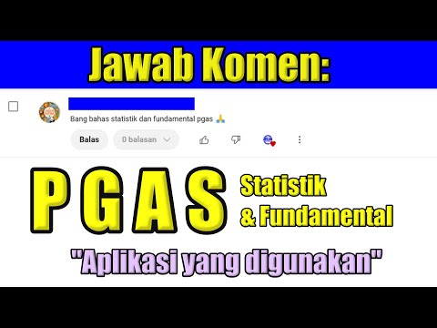250425 Jawab Komen: Saham PGAS Statistik dan Fundamental