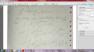 Cauchy-Euler Equation | Differential Equation with variable coefficients with derivations & examples