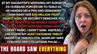 At My Daughter's Wedding, I Saw Something Terrifying in Her Eyes.Then My Wife, A Cardiologist, Froze