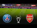 LIVE PSG Vs ARSENAL Final UEFA Champions League 2026 Stream Pes 21 Video Game Simulation 