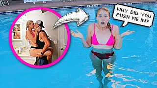 Turning My Girlfriend On Then Throwing Her In The Pool!!