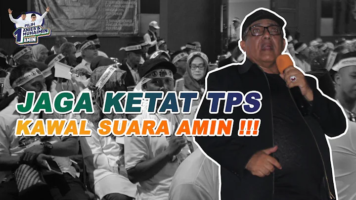 KAWAL SUARA AMIN: Strategi Pemenangan Menurut Abdullah Alkatiri