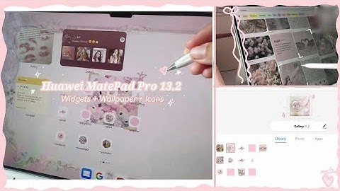 Customizing the Huawei MatePad Pro 13.2! 💗⭐️🎀 pt. 2