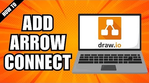 How To Add Arrow Connectors In draw.io