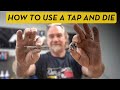 How to Use a Tap and Die Set