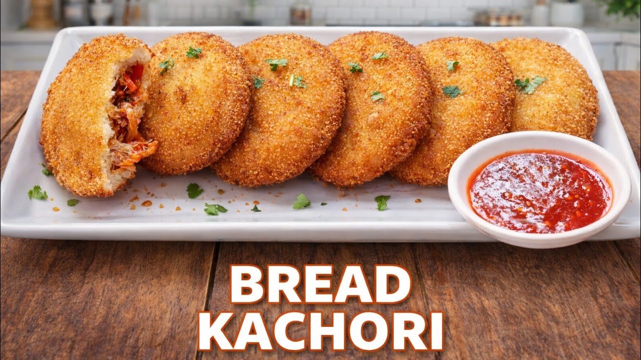 Bread Kachori Recipe 😍 Homemade bread kachori by cook with mishi ( Ramzan Special )