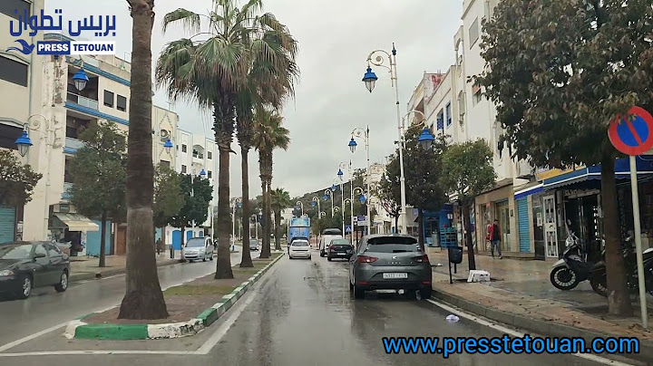 معلومات هامة في جولة بالكاميرا داخل مدينة الفنيدق (بوابة افريقيا )