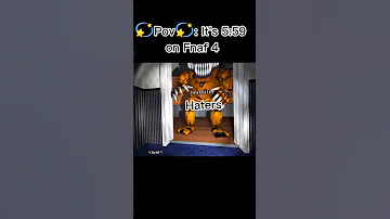 Pov: it's 5:59 on Fnaf 4 Note #fnaf4  #fnaf