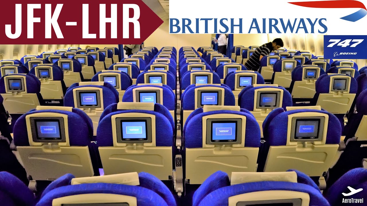 British Airways Economy Old Boeing 747 400 New York Jfk London Tripreport Ba 176 Hd